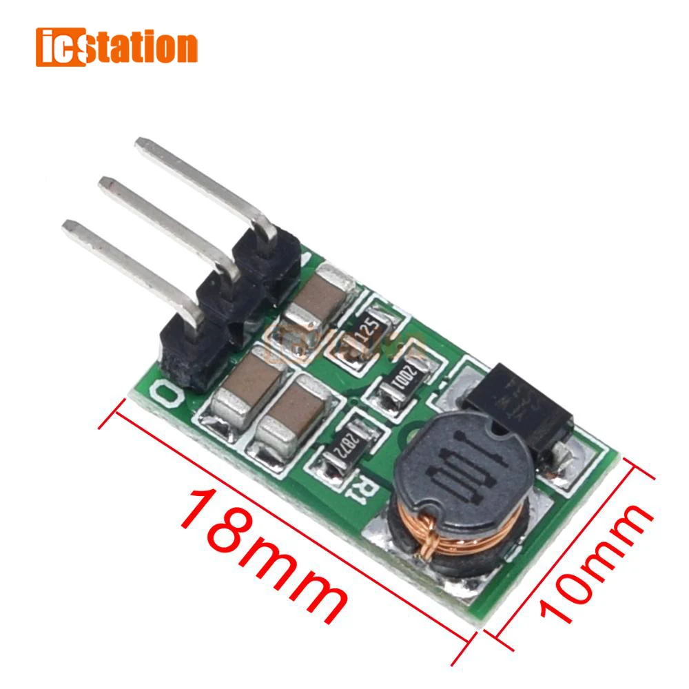 DC-DC DC 5-40V to 3V 3.3V 3.7V 5V 6V 7.5V 9V 12V 1A Buck Step Down Converter Module Voltage Regulator Board Soldered Pin