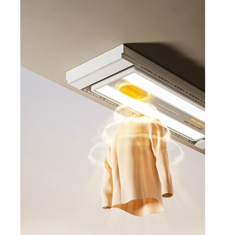 Preço de fábrica OEM Controle de voz que levanta o secador de cabide de roupas inteligente com lâmpada UV