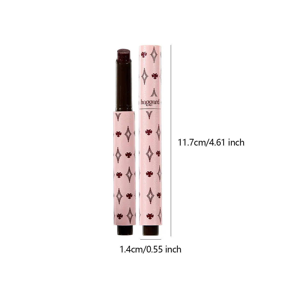 haggard Emo Monster Melting Glossy Balm,Solid Glossy Balm Texture,Lightweight Non-Sticky,Natural Color Payoff,Lip Highlighting