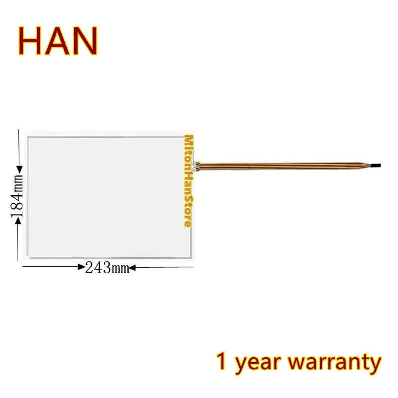 Untuk PanelView C1000 Overlay Overlay layar sentuh Digitizer kaca Overlay lapisan pelindung