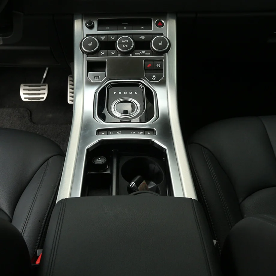 

Chrome Interior Accessory For Range Rover Evoque 2011-2019 Center Console Panel Trim