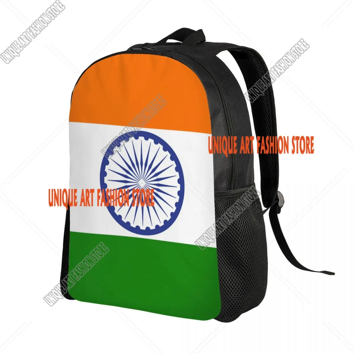 Flag Of Indias Travel Backpack Men Women School Computer Bookbag Indias Patriotic College Student Daypack Bags