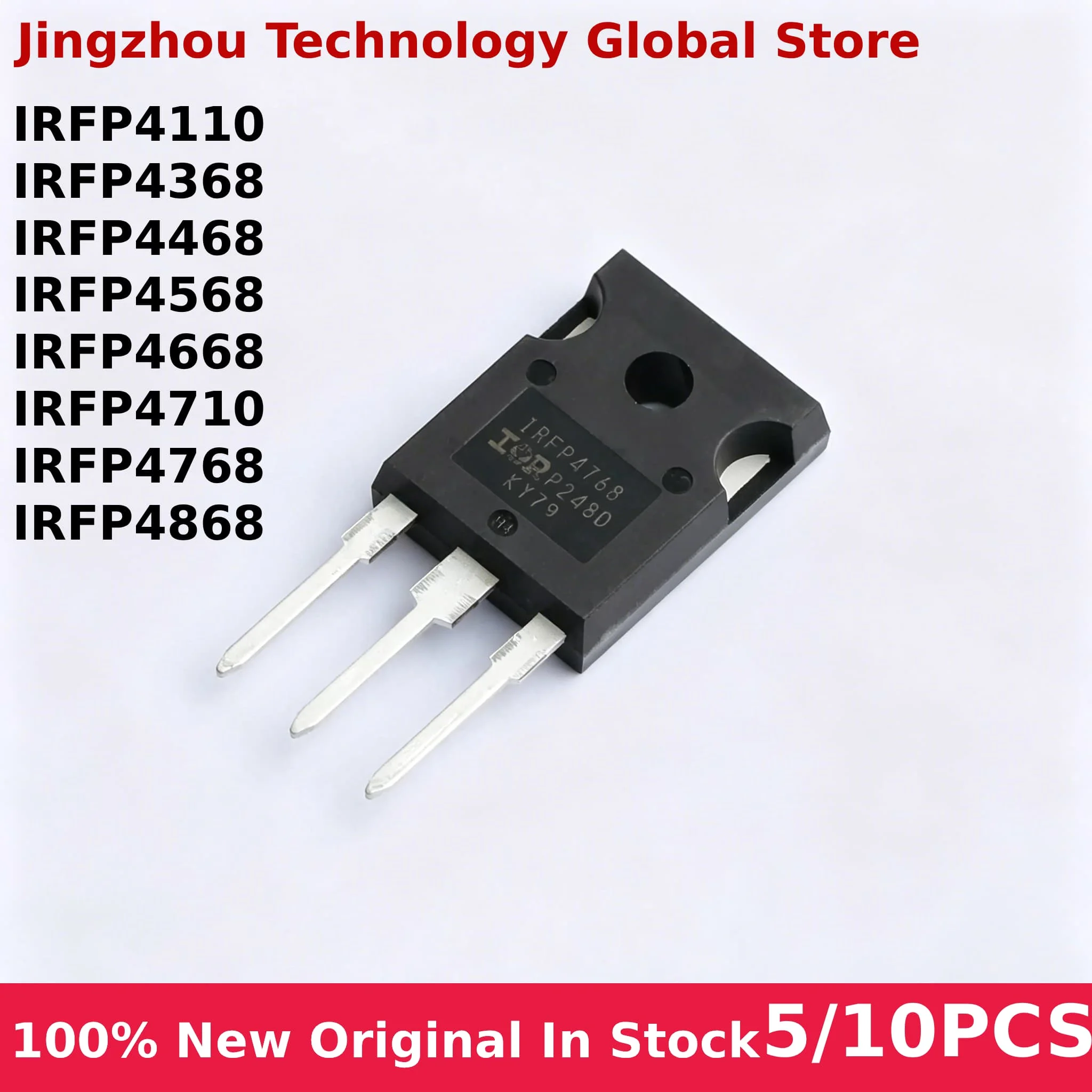 100% New 5/10PCS IRFP4110 IRFP4710 IRFP4368 IRFP4468 IRFP4568 IRFP4668 IRFP4768 IRFP4868 TO-247 In stock Wholesale