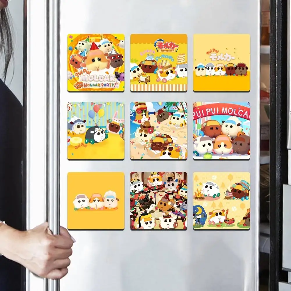 PUI PUI MOLCAR Magnete, personalisierte Kühlschrankmagnete, individuelle Magnete für Küche, Whiteboard, Heimdekoration, Büro, Geschenk