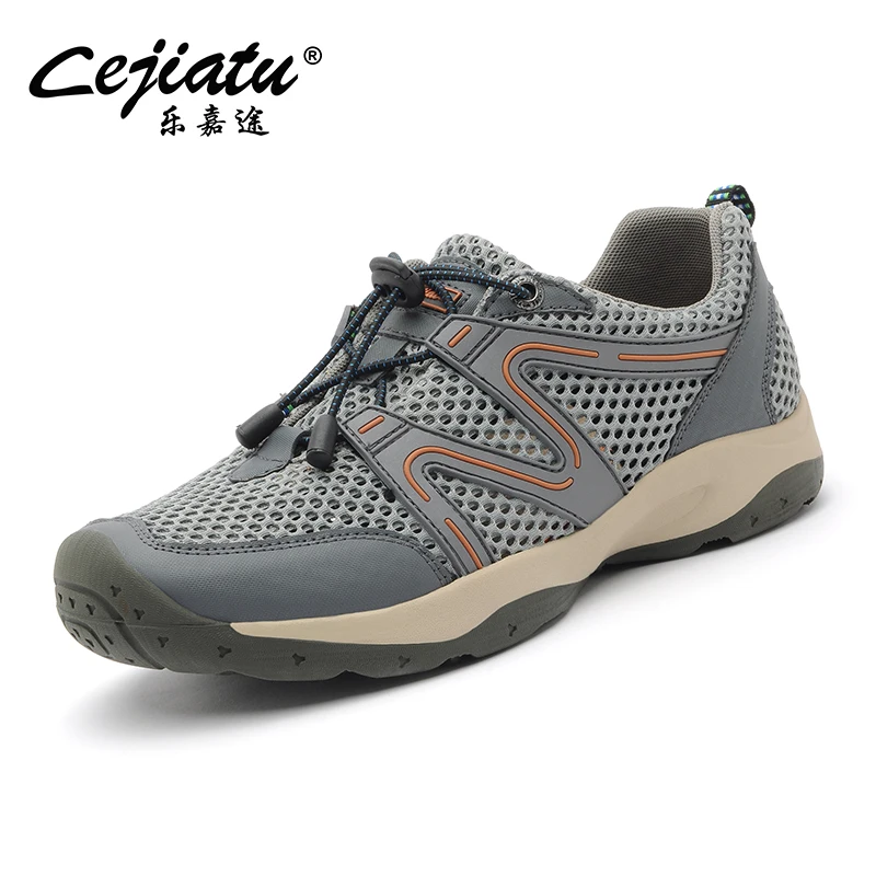 

Spring Summer Men Hiking Shoes Big Size Outdoor Mountain Trekking Sneakers Breathable Climbing Shoes for Men