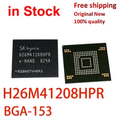 (1-5 pcs)100% Original New H26M41208HPR 8GB BGA E-NAND EMMC Memory IC chip