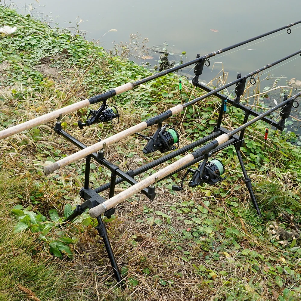 Fishing Rod Telescopic - Portable Aluminum Carp Fishing Rod Stand