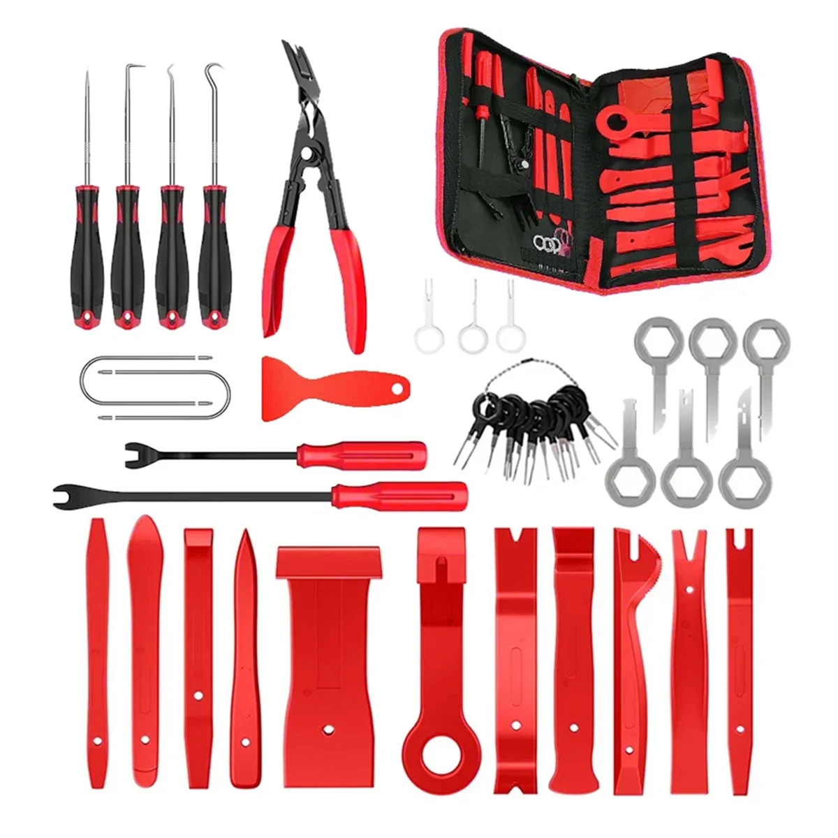 Auto Interior Disassembly Kit Car Plastic Trim Removal Tool Car Clips Puller DIY Panel Tools for Auto Trim Puller Set