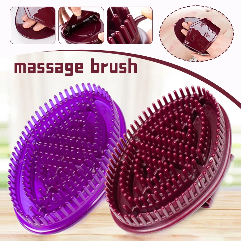 

Щетка-меридиан с пятью элементами, массажная щетка для тела, расслабляющая, для похудения, для спины, ног, универсальный ручной массажер, красота тела