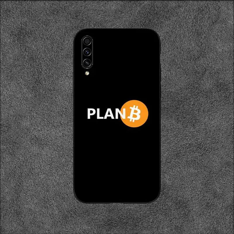 Bitcoin Plan B Phone Case For Samsung Galaxy A02 A12 A13 A22 A32 A41 A51 A53 A71 A73 Shell