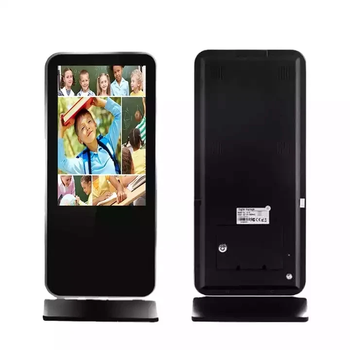 New Design 1024*600 Vertical Android Floor Standing Vertical Digital Signage Display Advertising Touch Screen Kiosk