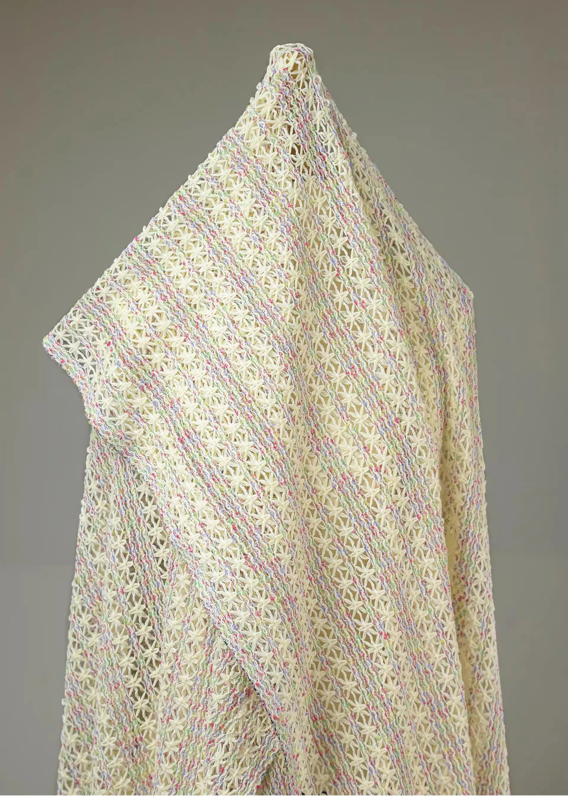 ผ้าถักโครเชต์ 1 หลา ผ้าถักไหมพ - Sewing Knit บทวิจารณ์และราคา