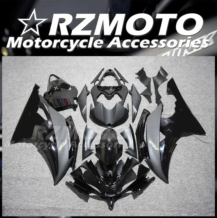 4Gifts New ABS Motorcycle Fairings Kit Fit For YAMAHA YZF- R6 2008 - 2016 08 09 10 11 12 13 14 15 16 Bodywork Set Black