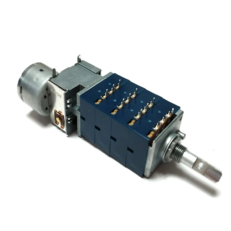 

1 шт. ALPS RK27 50KA/100KAX4 четырехканальный четырехканальный потенциометр громкости звука с громкостью двигателя HiFi стерео аудио 12 контактов