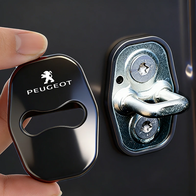 Cubierta de cerradura de puerta de coche Peugeot, tapa protectora antioxidante para Peugeot 408, 308, 5008, 208, 2008, 3008, 508, 4008, 301, 108, 608, Rifter, Landtrek