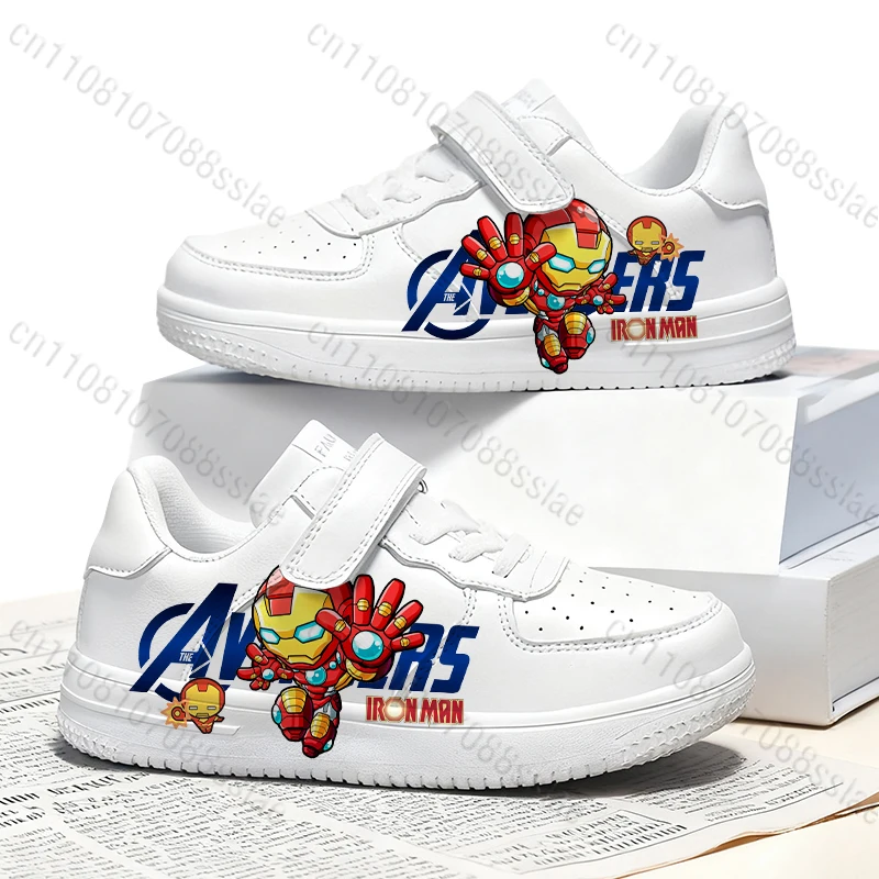

The Avengers Iron Man Cool Children Boys Youth Student Parent Child Lightweight Comfortable Waterproof Sports Running Shoes