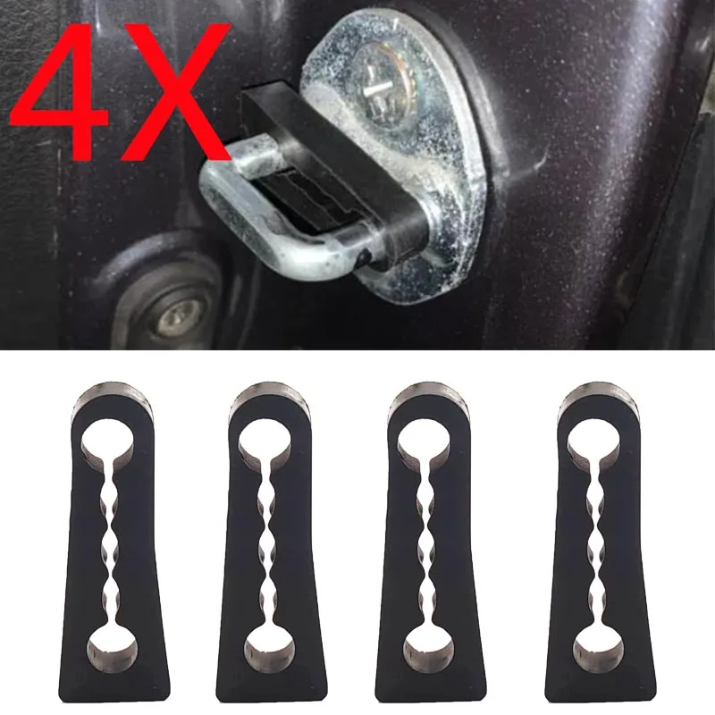 Toyota Camry XV30 용 4X 자동차 사운드 데드너 댐퍼 도어 잠금 버퍼 충격 흡수 장치 01-18 Land Cruiser Prado J120 J150 RAV4 XA20