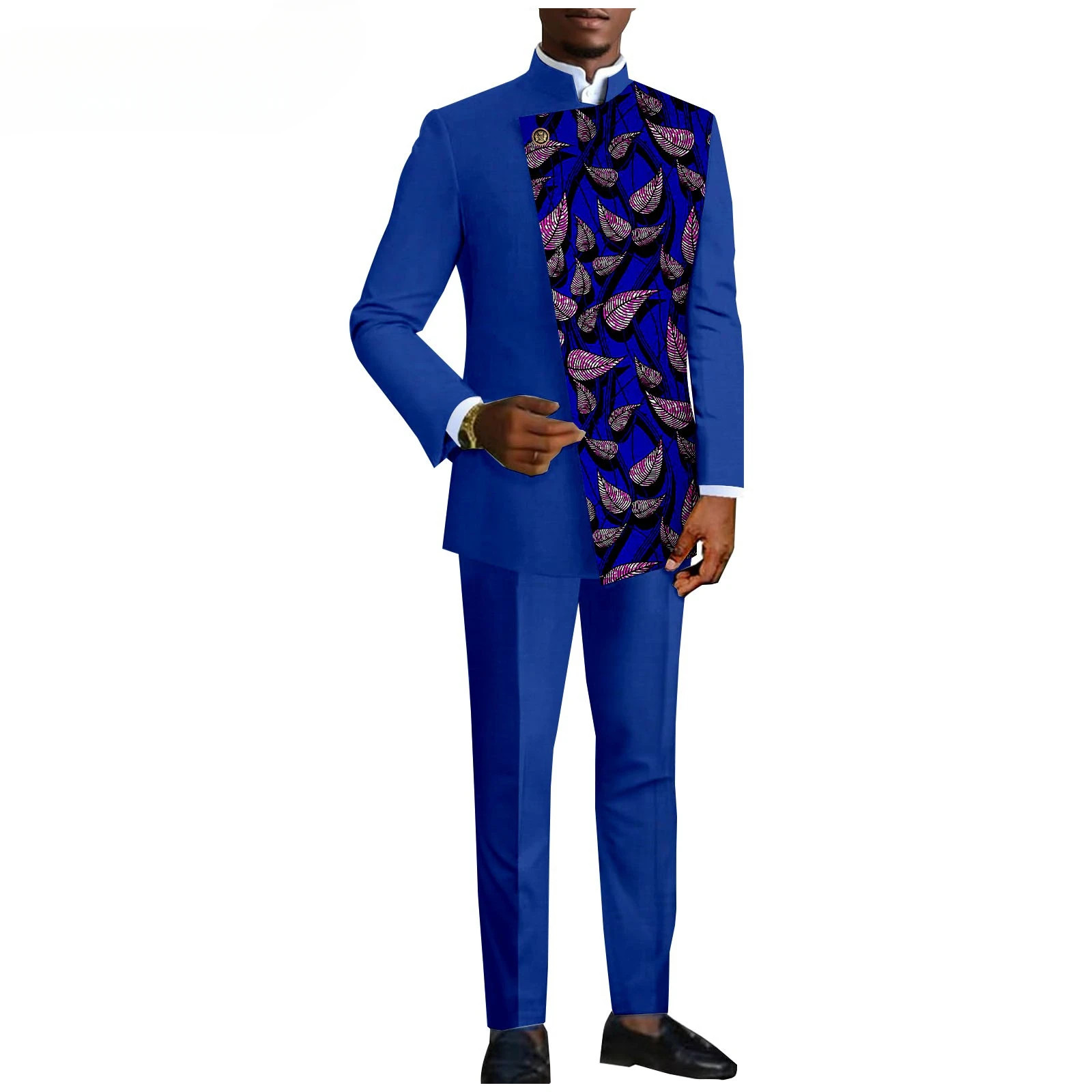 2025 Mixed color new Men\'s Business Casual Slim suit Wedding suit for men (top + pants) Men\'s clothes (can be customized)