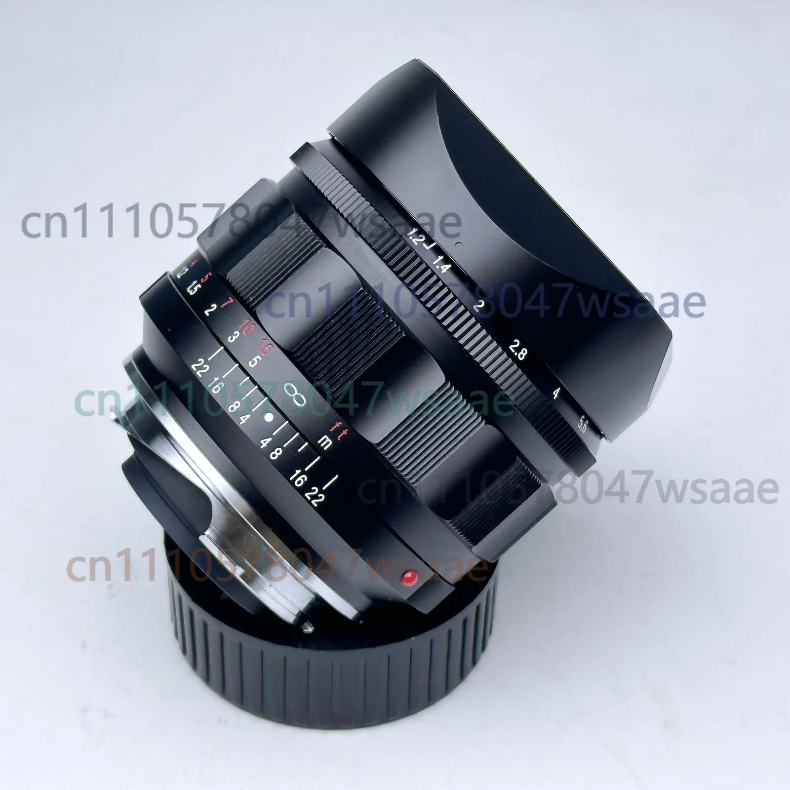 1 шт. металлическая квадратная бленда для объективов Voigtlander Nokton 50/1.2, 40/1.2, 35/1.2, LH8