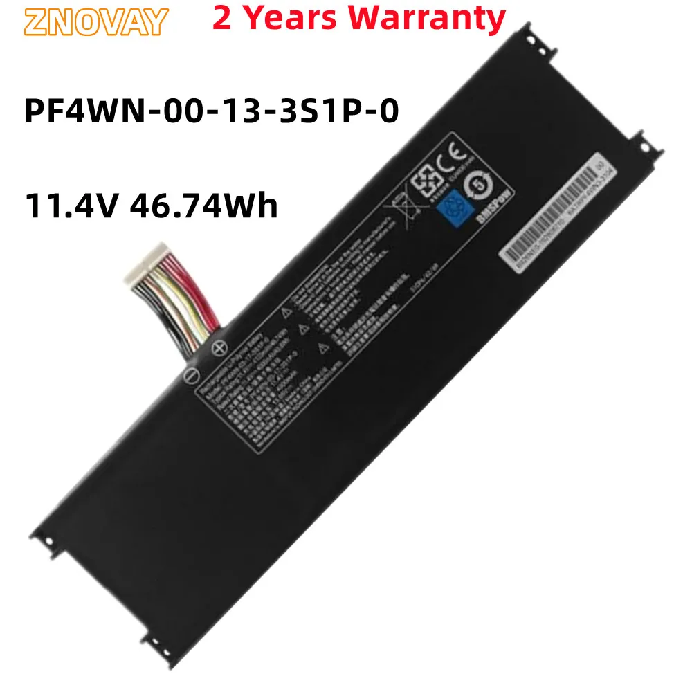 

PF4WN-00-13-3S1P-0 PF4WN-03-17-3S1P-0 Laptop New Battery For Hasee KINGBOOK U45 A1 U43E1 U43S1 U47T1 Motile M142 11.4V 46.74Wh