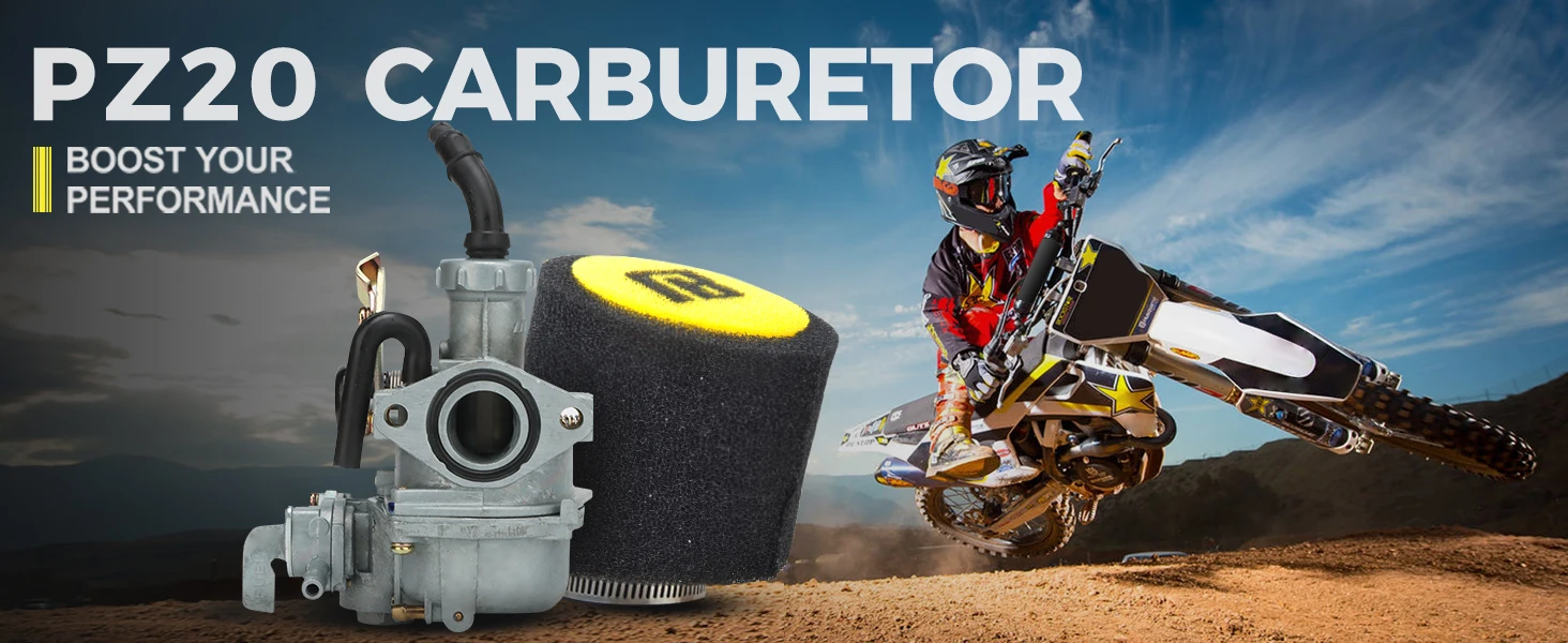 NIBBI Motorrad PZ20mm Vergaser 35mm Schwamm-Luftfilter-Kit für Honda CRF 50cc 90cc 110cc 125cc Roller Motocross Vergaser-Modifikation – Detail 2