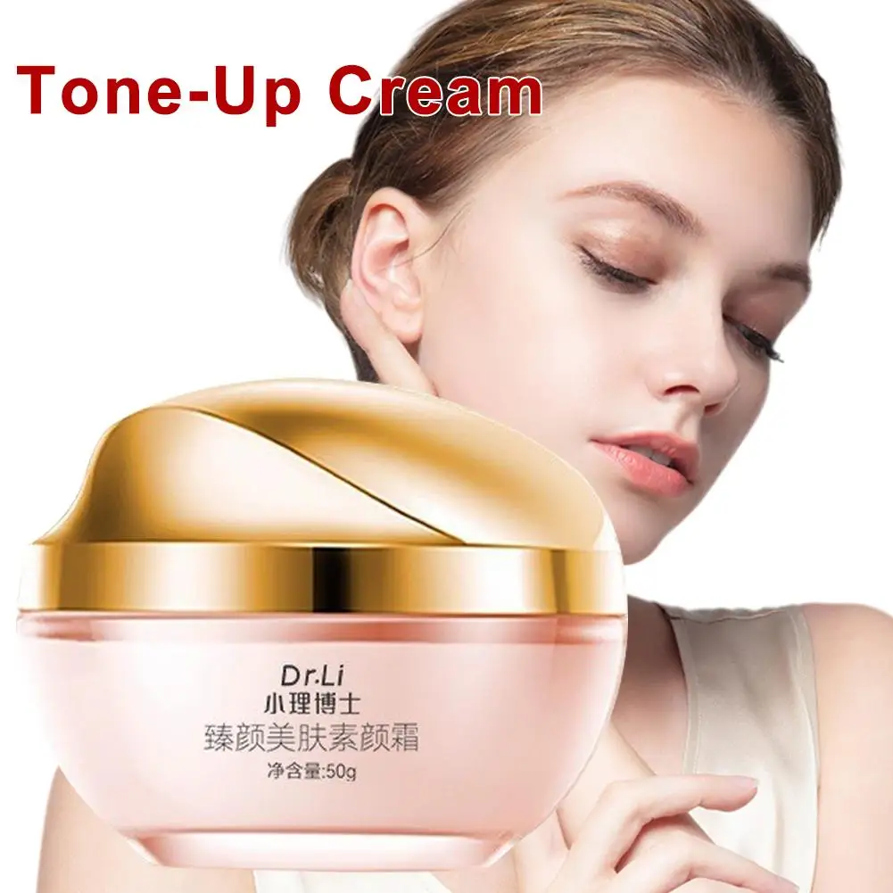 

Lazy Face Cream Invisible Pores Fade Blemishes Redness Corrector Lazy Concealer Skin Moisturizing Toning Brighten Tone Crea R4J5