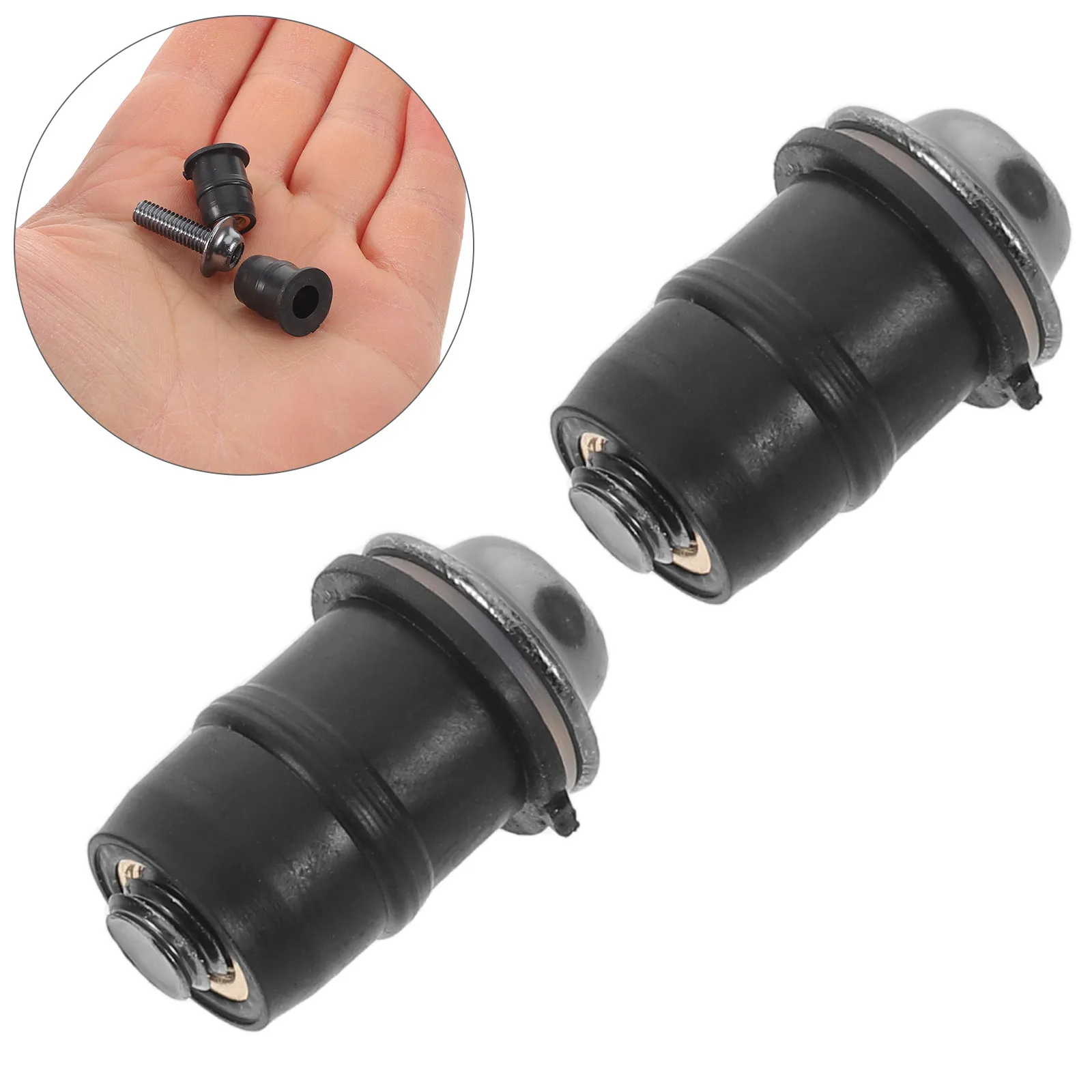 10Pcs Universal Motorcycle Windshield Bolt Kit 5Mm Detachable Windscreen Screws Well Nuts Fairing Clips Body Panel Fasteners