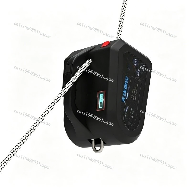 Electric Rope Ascension Device Cordless Lithium Powered for Industrial Lifting Rescue HVAC Work
