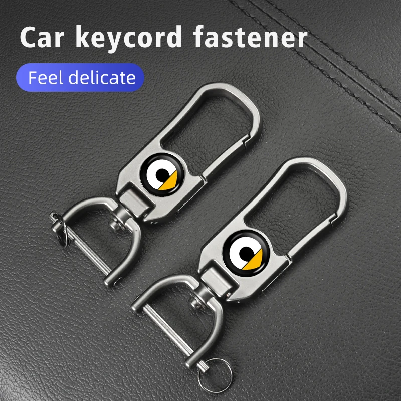 Metal Car Styling Keychain Emblems Keyring Key Decoration Ring For Smart Fortwo Forfour 451 453 450 452 454 Roadster Coupe