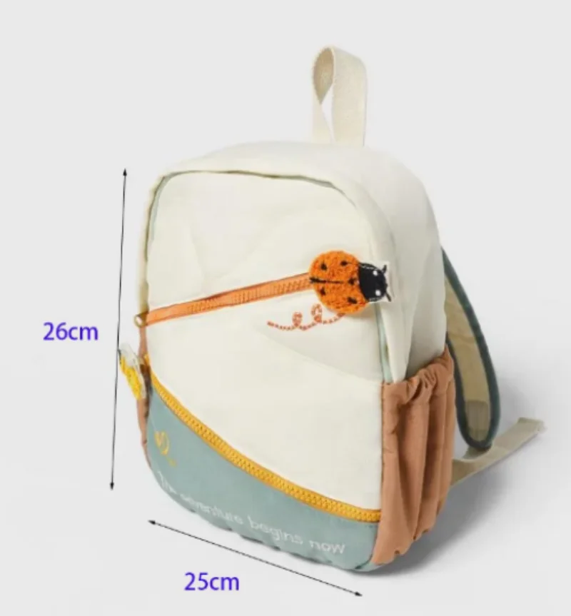 Sac à Dos Brodé Personnalisé pour Bébé, avec Animaux, Nom Personnalisé, Mignon, pour Cadeaux