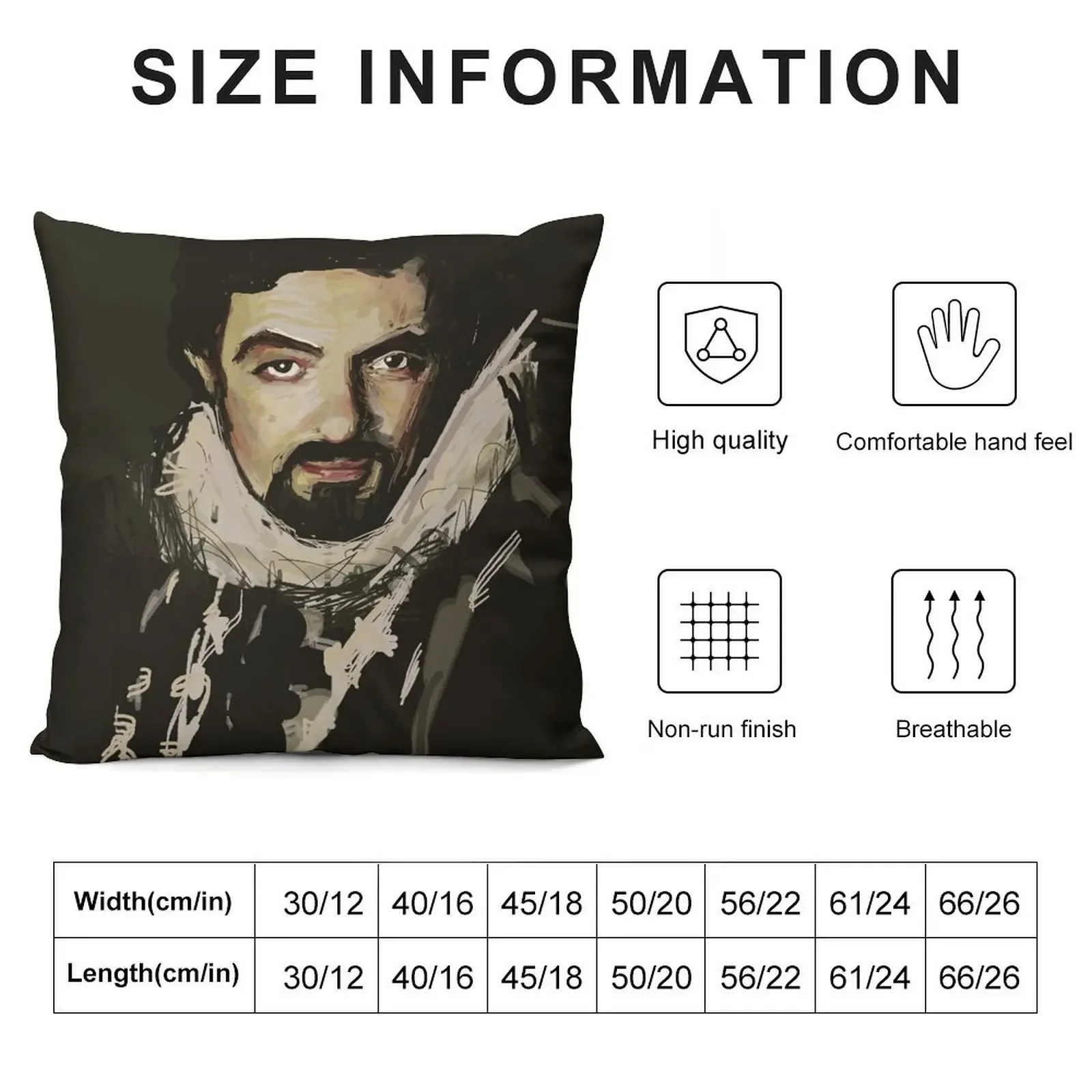 Blackadder Throw Pillow Cushion Cover Luxury Marble Cushion Cover pillow