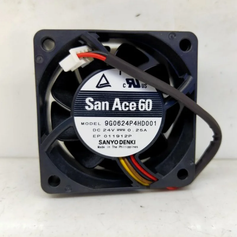 

C for Sanyo 9G0624P4HD001 24V 0.25A 4-wire cooling fan