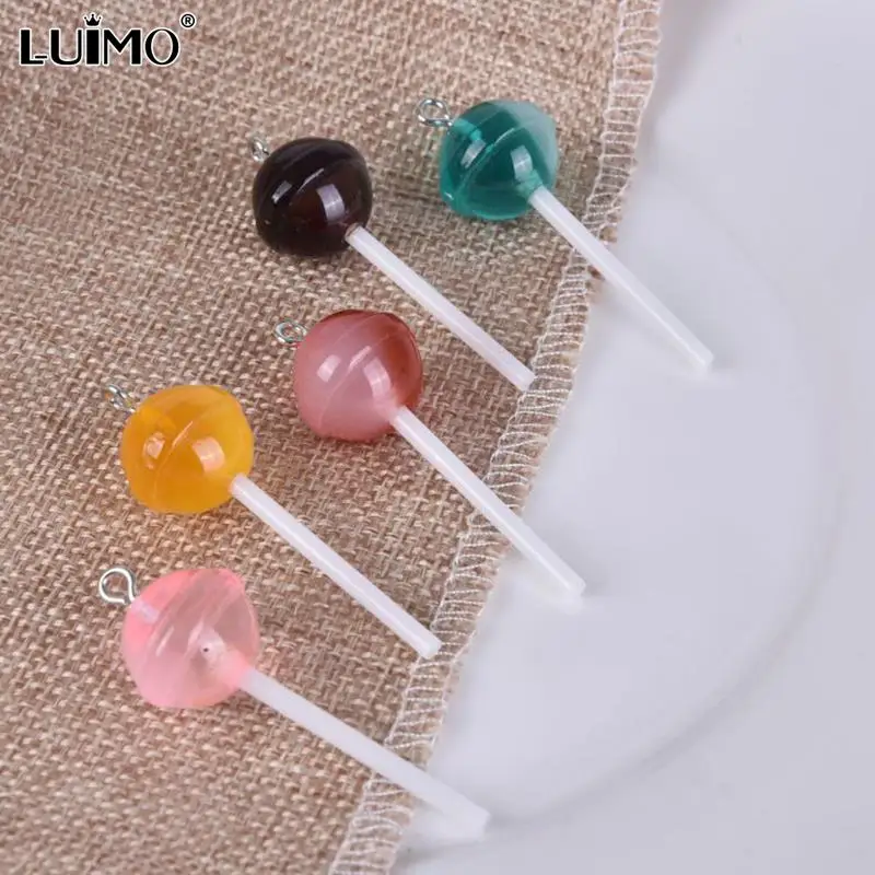 Colorful Carrot Lollipop Charms Pendants For DIY Decoration Bracelets Necklace Earring Key Chain Jewelry Making