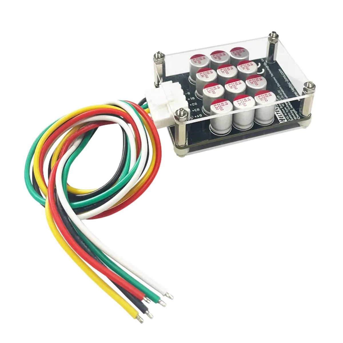 Égaliseur de cluster avec batterie au lithium, carte BMS active, batterie Lifepo4, puzzles Itor, étui et fil de borne, 4S, 5A