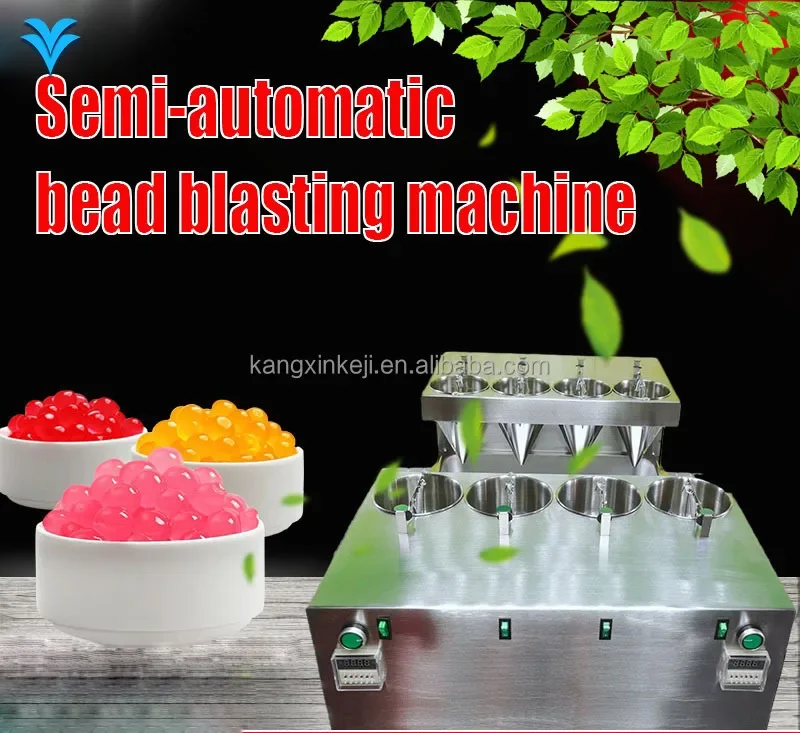 Automatic Molding Fruit Juice Popping Boba Maker Small Jelly Ball Milk Tea Making Machine