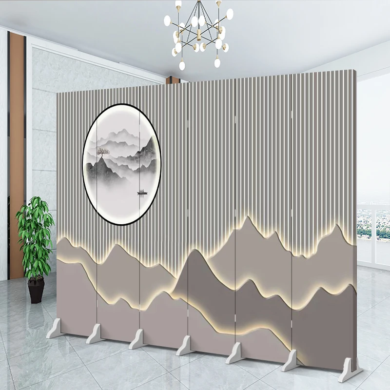 Bertchen Screen Partition Wall Artistic Acoustic Panel Room Divider Fence Partitions Office Panels Meuble Divide Furniture