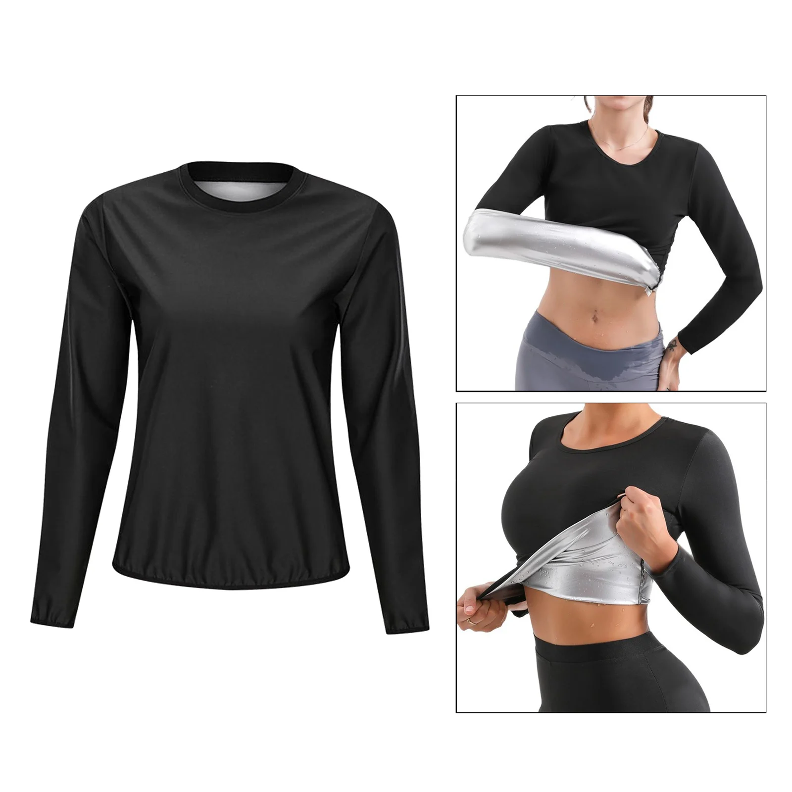 Kobiety kombinezon do sauny pas odchudzający odchudzanie topy odzież Fitness kombinezon Shapewear bluzy Top Cincher yoga