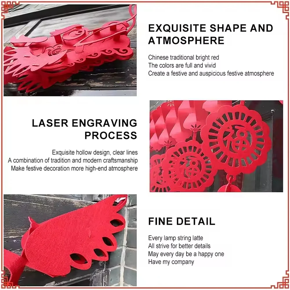 السنة الصينية الجديدة التنين زينة السقف حفلة السنة الجديدة لوازم الحفلات السنة القمرية زخرفة للمحلات التجارية مطعم الطرف #3