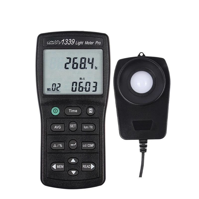 Visible Light Luminance Meter   Tes1339r Tes1339 Illumination Photometer  Intensity Tester