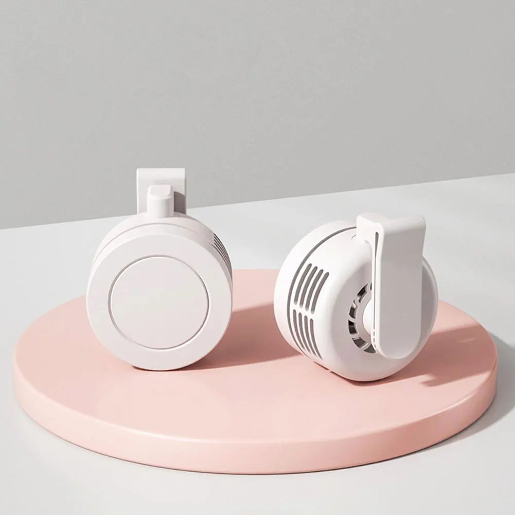 

Мини-вентилятор без лопастей, вентилятор для шеи и талии, USB-вентилятор с 3 скоростями (белый)