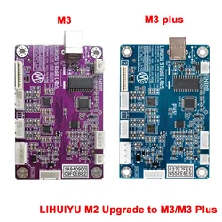 LIHUIYU M2 обновление до M3 M3 Plus контроллер материнской платы для 3020 3040 3050 4060 Co2 лазерный гравер гравировальный станок