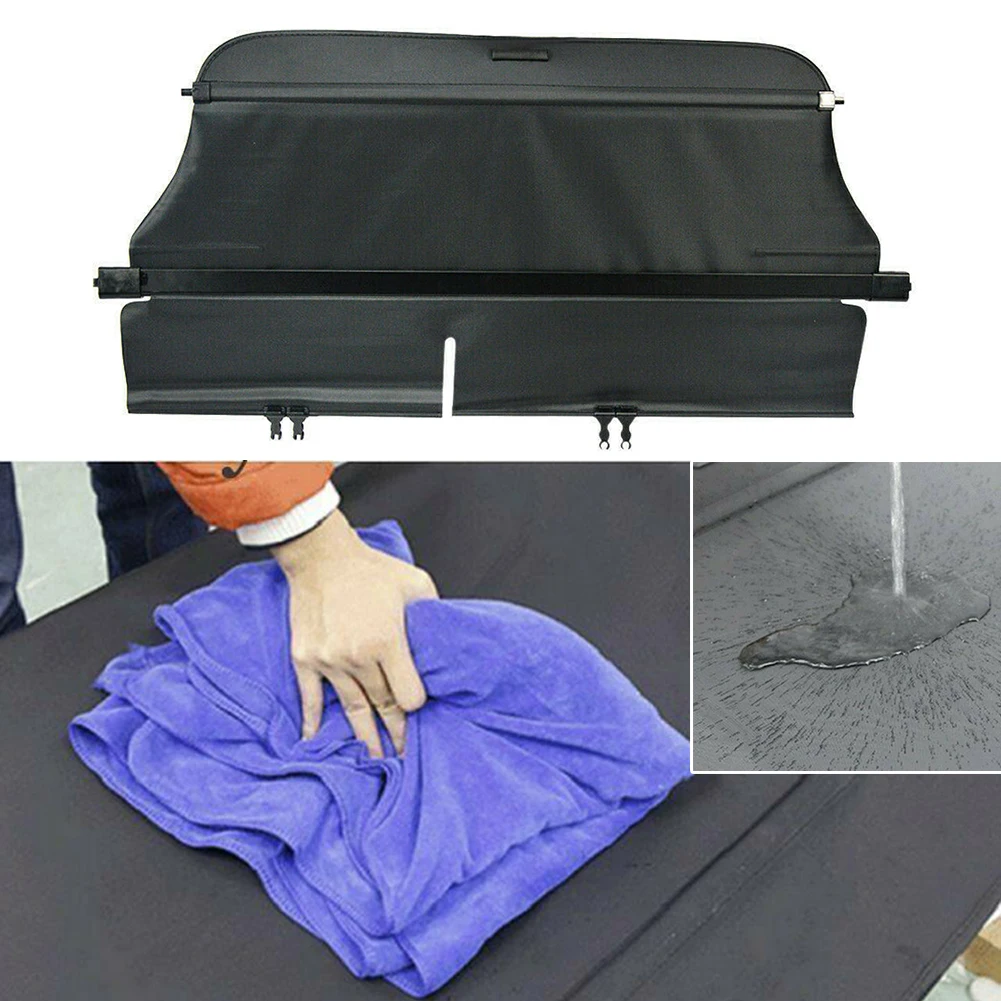 Black Car Rear Trunk Cargo Retractable Security Shade Shield Cover For Jeep Cherokee 2014 2015 2016 2017 2018