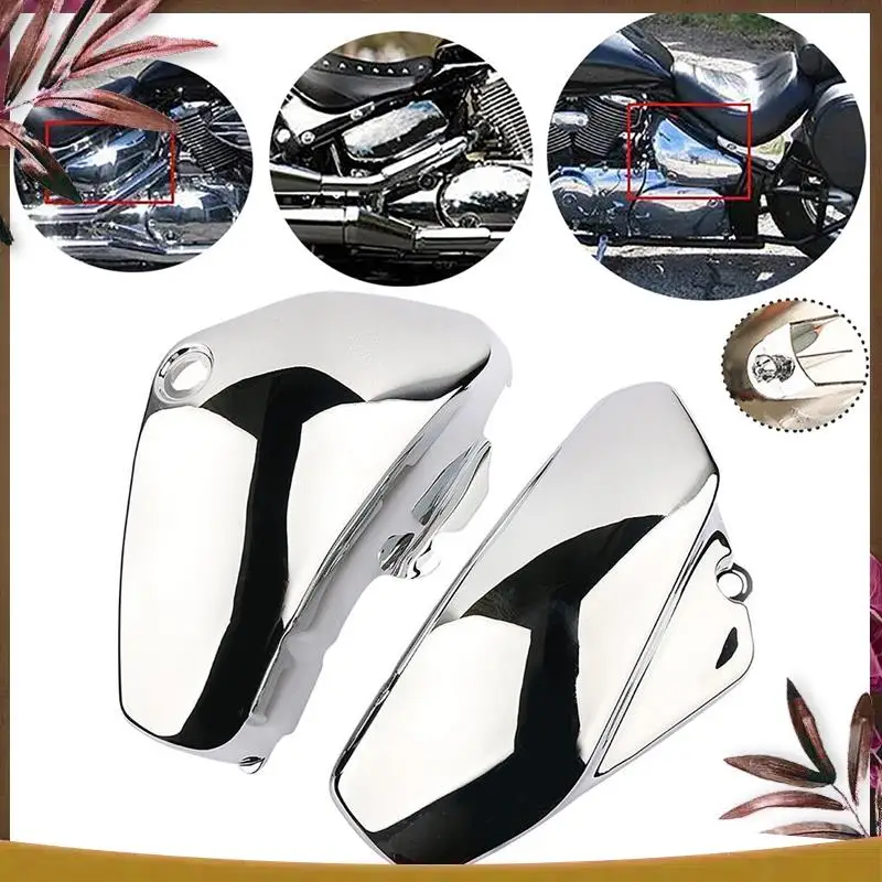 

AB59-Battery Side Cover For Suzuki Boulevard Voluisa C50 VL800 VL400 2001-2017