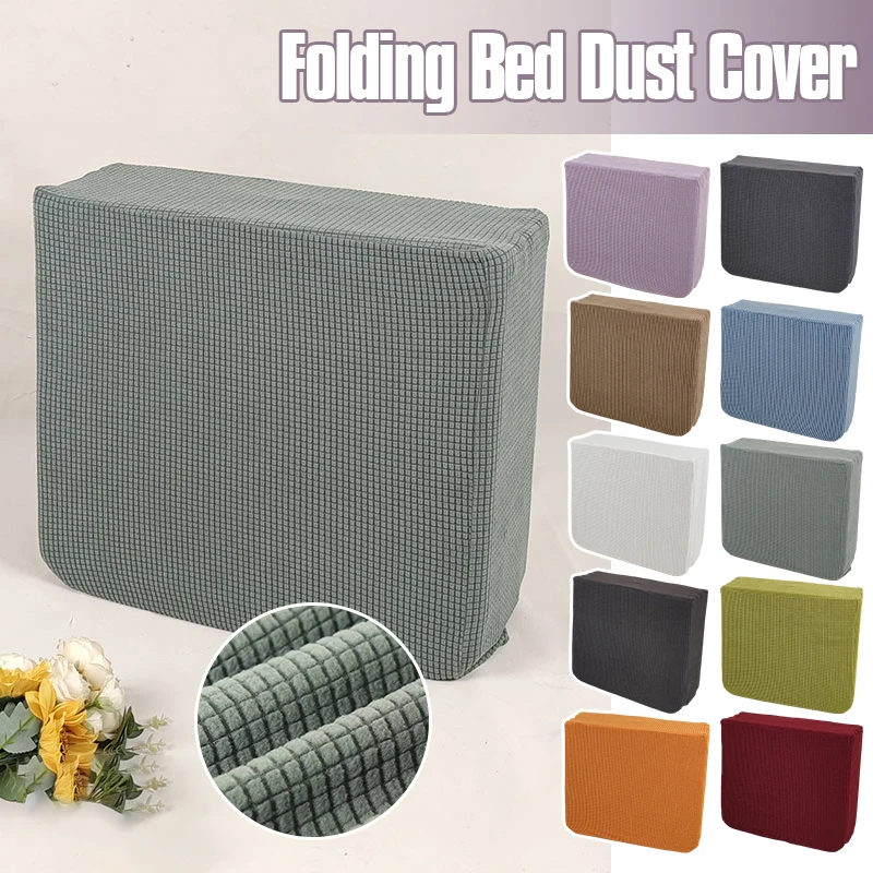 Folding Bed Cover All Inclusive Dustproof Sunscreen Cover for Office Leisure Camp Beds Escort Bed Outdoor Recliner Dust Cover