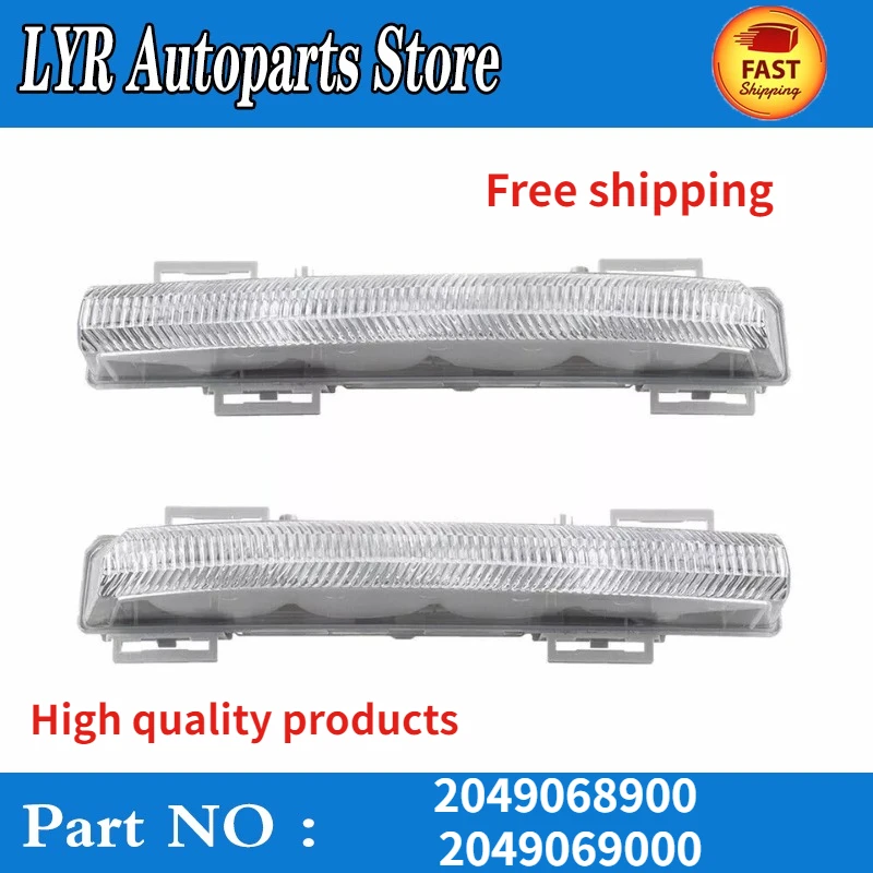 2049068900 2049069000 Daytime Running Light Fog Lamp For Mercedes Mercedes W204 S204 C350 W212