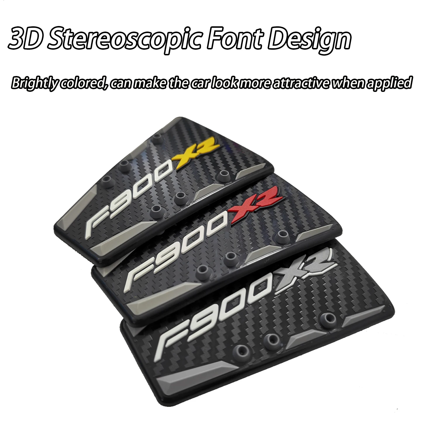 For BMW F900XR F900 XR F 900 XR F 900XR 2020-2025Motorcycle Sticker Anti Slip Stickers Fishbone Sticker Tank Pad 3D Tank Sticker