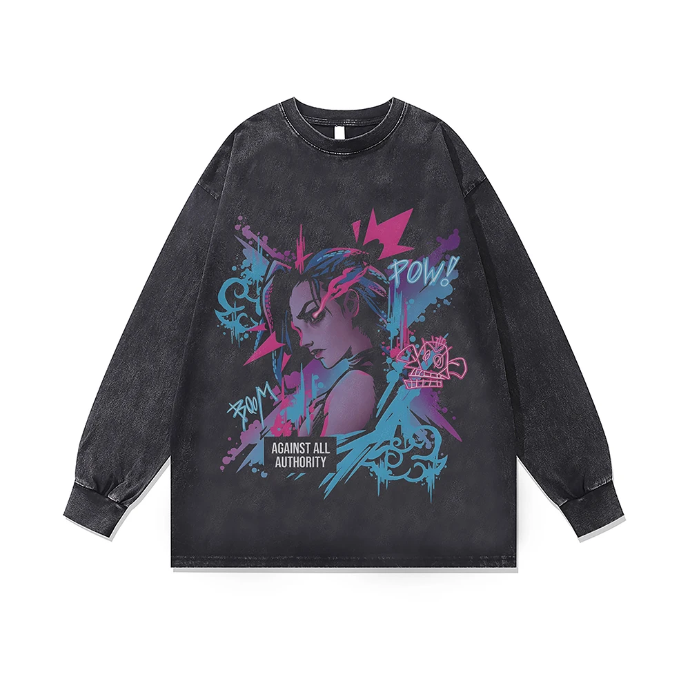 

Y2k аниме принт унисекс большие тонкие толстовки футболка в стиле панк женская и мужская толстовка с капюшоном готическая одежда хлопок Harajuku уличная одежда топы