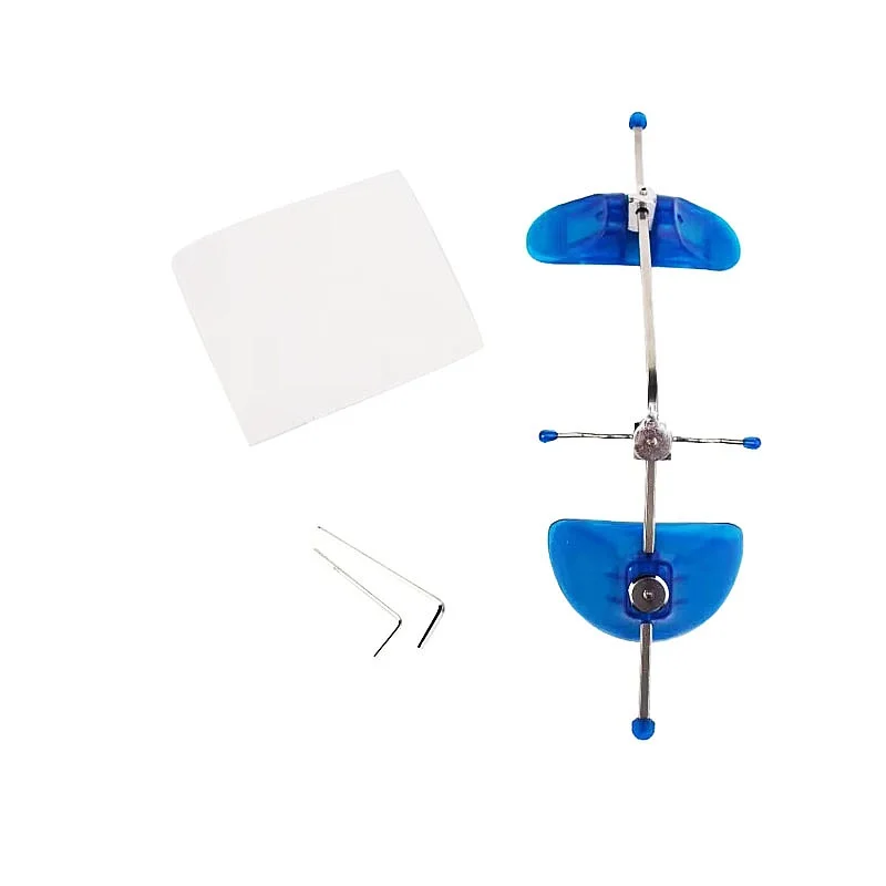 Adjustable Orthodontic Blue Mono Headgear Face Mask Dentals Device Forward Pull Single Rod