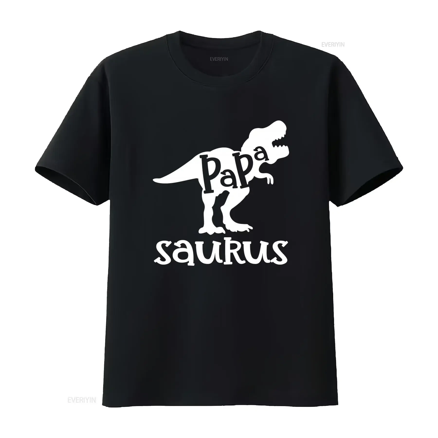 Sweet Papasaurus Dinosaur T Shirt Cotton Perfect Idea For Every Dad He'll Love vintage Washed Soft Casual Top For Everyday Wear