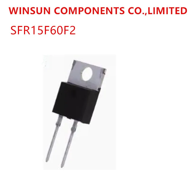 100 % neue Original SFR15F60F2 15F60F2 TO-220F Fast Recovery Diode 15 A 600 V